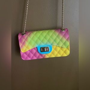 RAINBOW crossbody Bag. New.